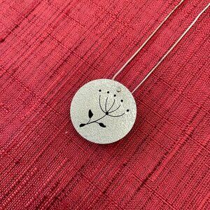 Jessie Senecal Handmade Sterling Silver "Dandelion" Locket